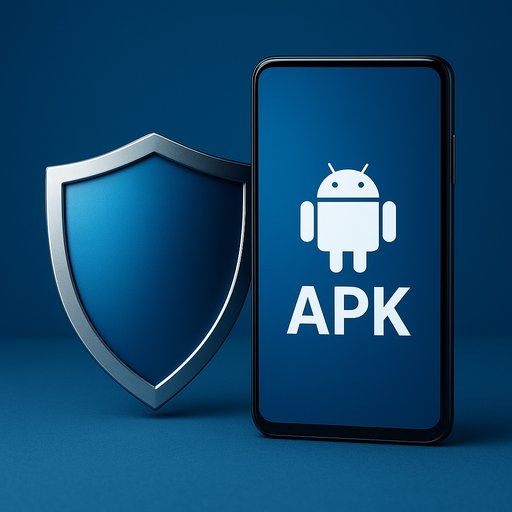 D666 apk safety banner featuring a shield and smartphone to symbolize secure APK downloads, with a modern blue aesthetic and confident mood for Android users in Pakistan. A professional graphic conveys trust and safety for Pakistan’s mobile players.